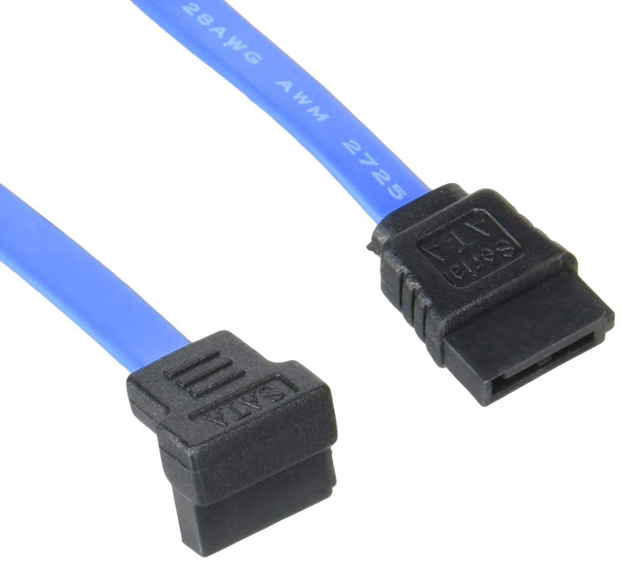 アイネックス SATAケーブル 片上L型コネクタ 30cm