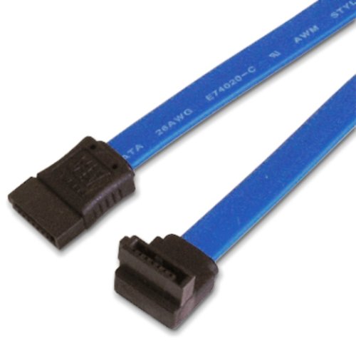 アイネックス SATAケーブル 片上L型コネクタ 30cm - 2