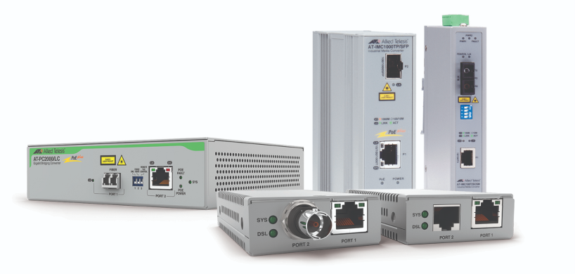 アライドテレシス CentreCOM LMC112 メディアコンバーター - 2