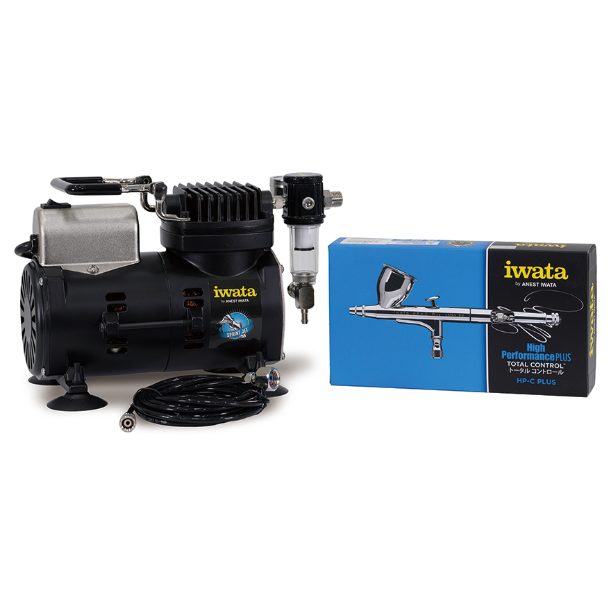 アネスト岩田 エアーブラシスタンダードキット HP-ST800-PK - 2