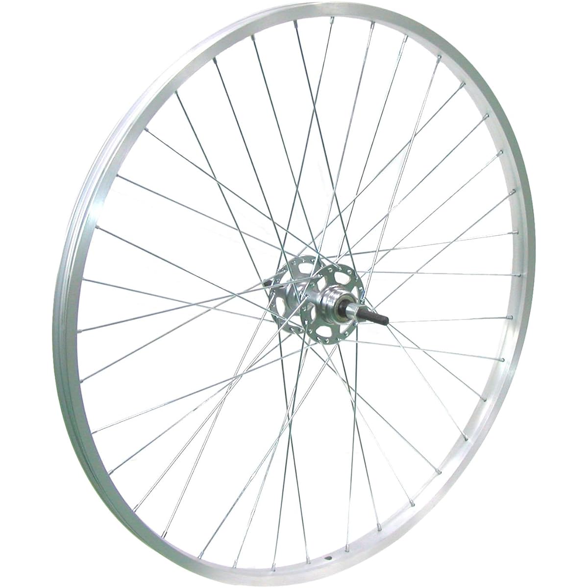 アサヒサイクル アルミリム後輪 27x1 3/8 外装6段 ボス/キャリパーブレーキ