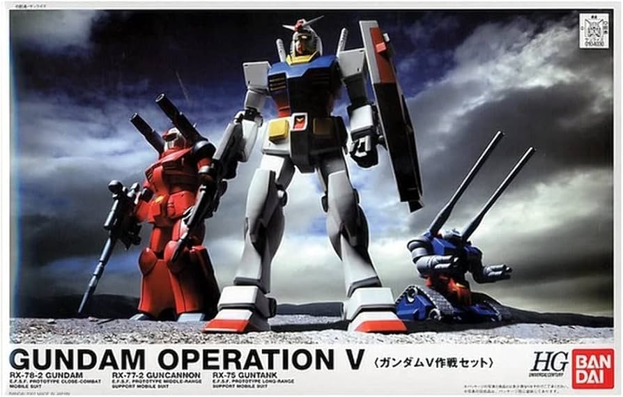 バンダイ GUNDAM OPERATION V RX-78-2 1/144スケールキット