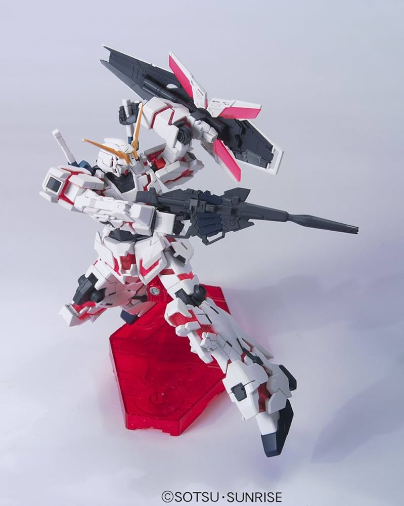 バンダイ HGUC 1/144 RX-0 ユニコーンガンダム デストロイモード プラモデル - 3