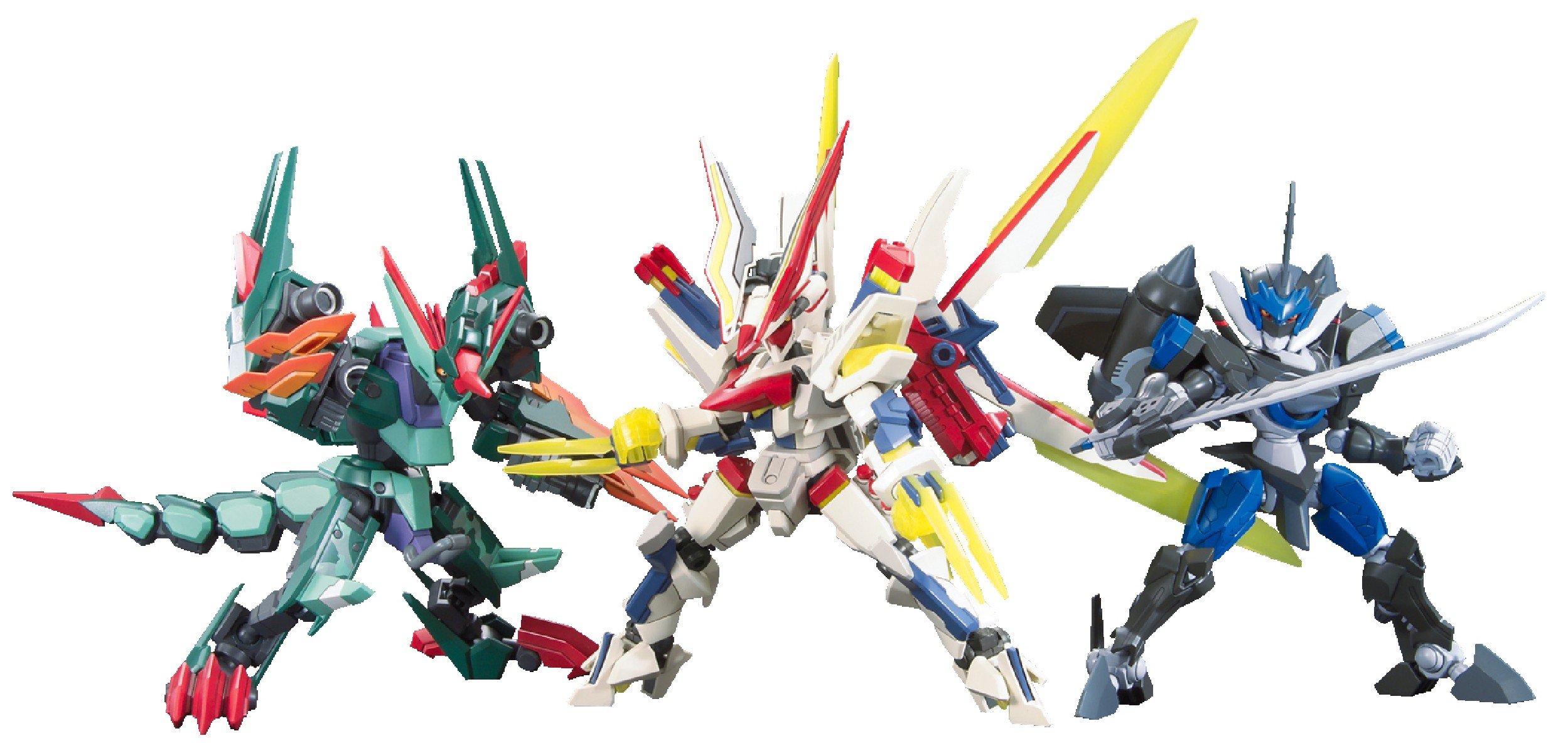 ジェノック第1小隊セット（LBX ドットブラスライザー、LBX トライヴァイン、LBX バル・ダイバー） - 2