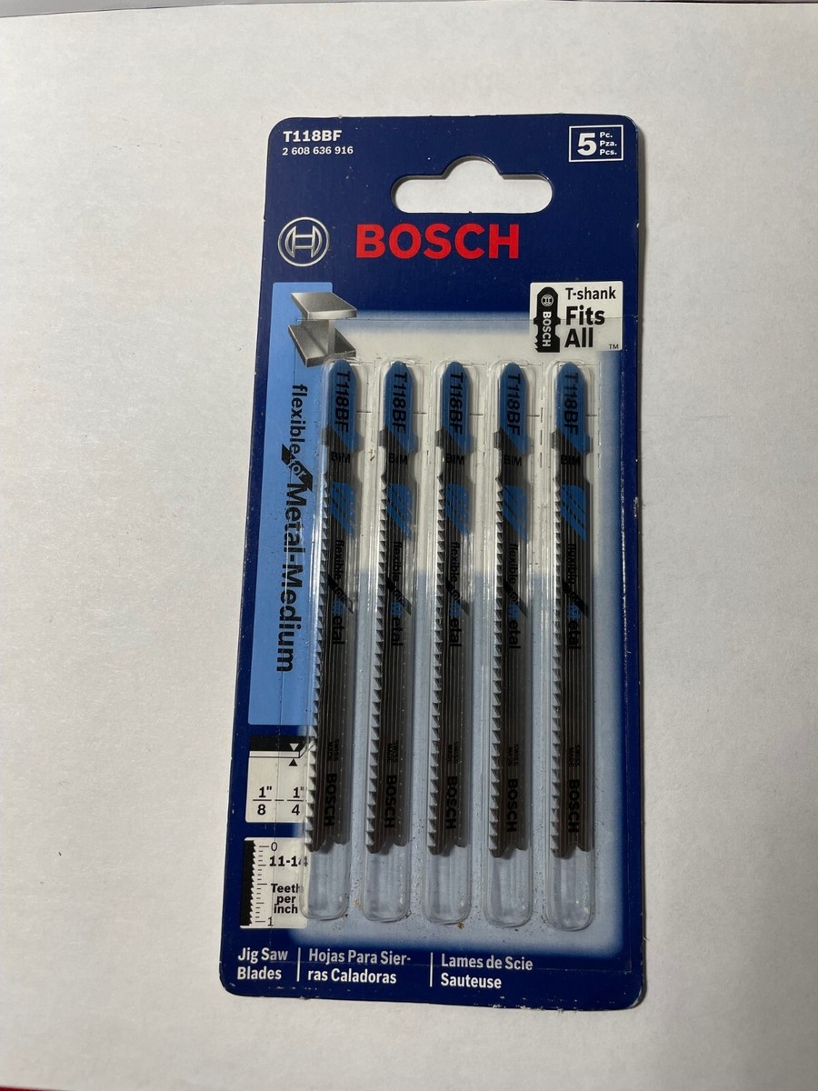ボッシュ T-118BF ジグソーブレード 5枚入り