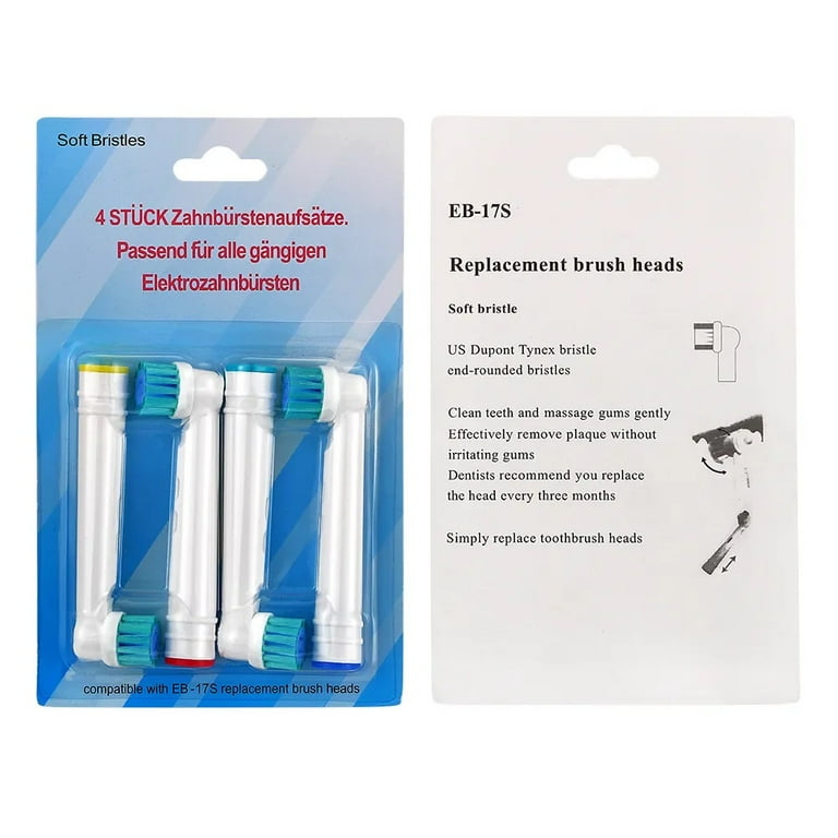 ブラウン 回転式電動歯ブラシ専用替えブラシ 「ベーシックブラシ やわらかめ」 3本入 EBS17-3-EL - 2