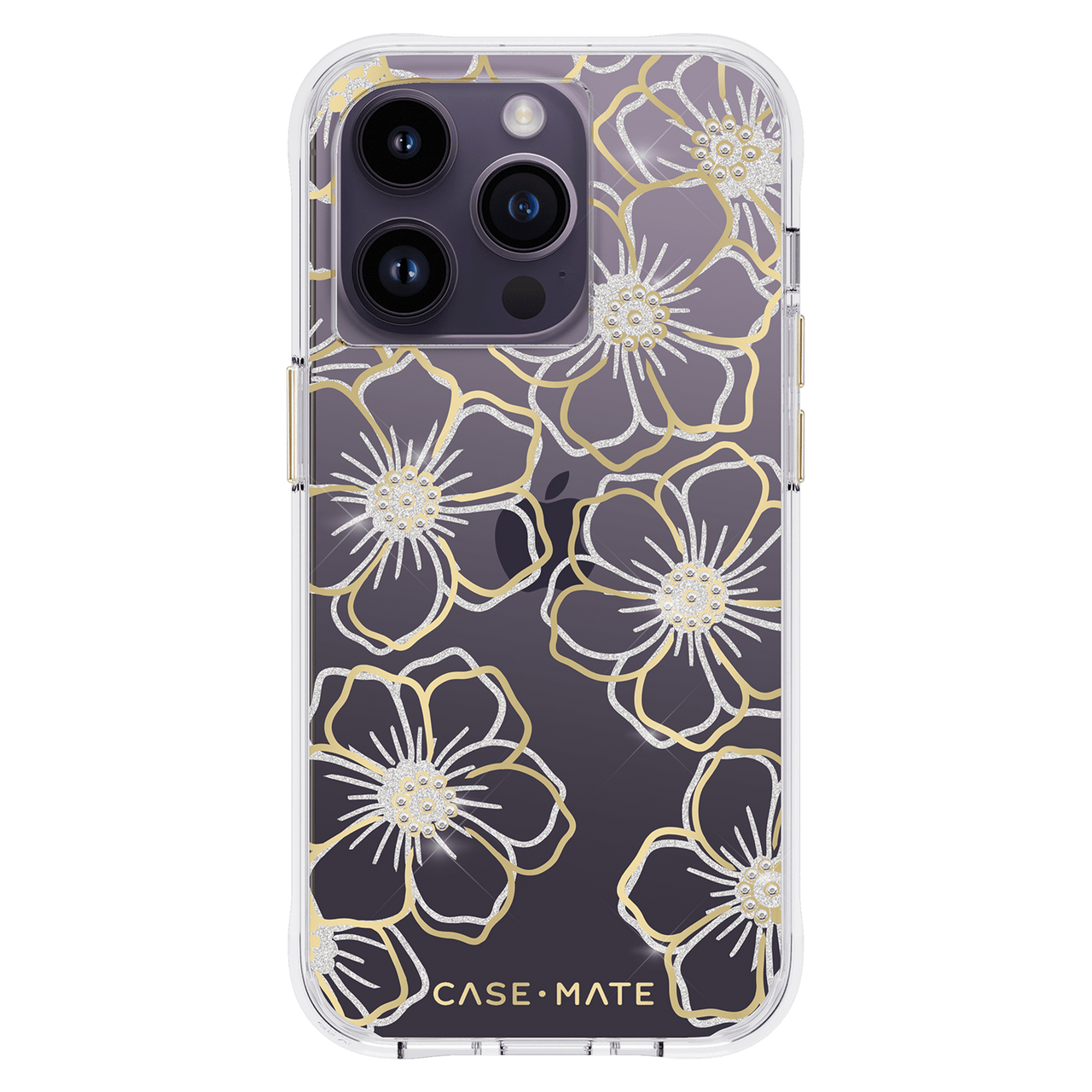 Case-Mate Apple iPhone 14 Plus ジェムズケース - フローラルジェムズ - 2