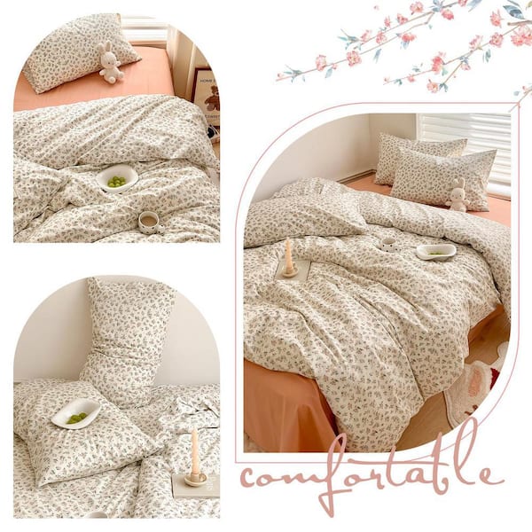 Cedar Assembly - フローラルデュベカバー3点セット - 3