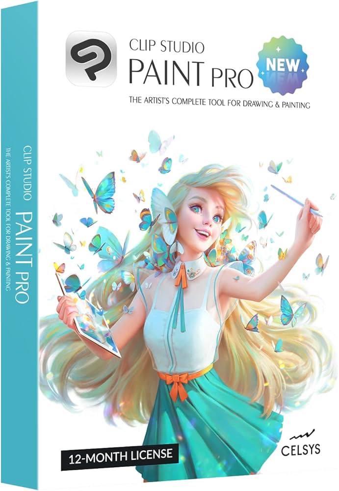 CLIP STUDIO PAINT PRO ASCIIガイドブックモデル