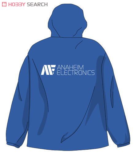 Zガンダム アナハイム フード付きウィンドブレーカー ブルー S - 2