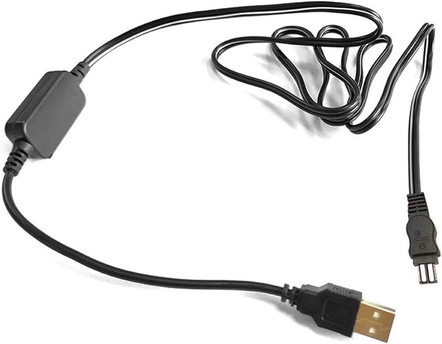 CYBER・コントローラー充電USB ACアダプター ミニ（PS4用） - 3