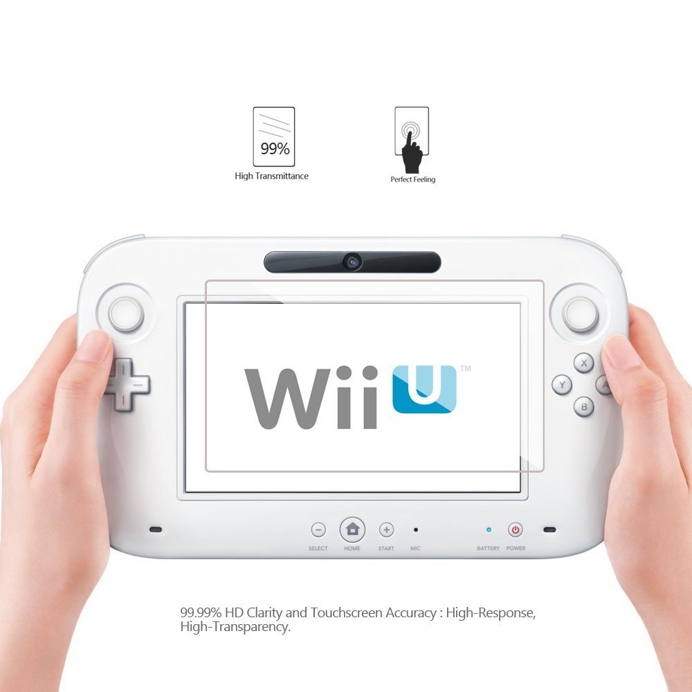 CYBER・液晶保護フィルム［指紋防止タイプ］（Wii U用） - 3