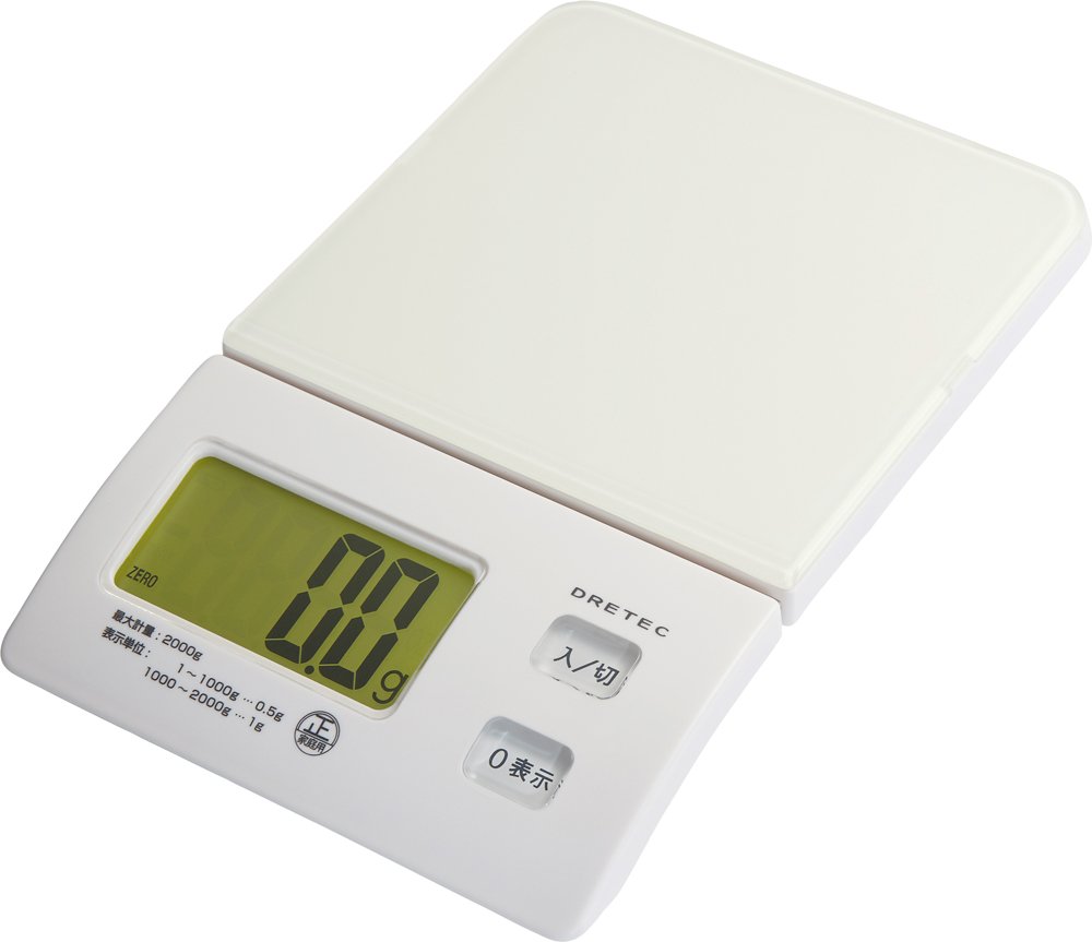 ドリテック スリムデジタルキッチンスケール KS-226