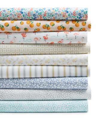 Easy Care ダッパースタイル - プリントマイクロファイバーシーツセット