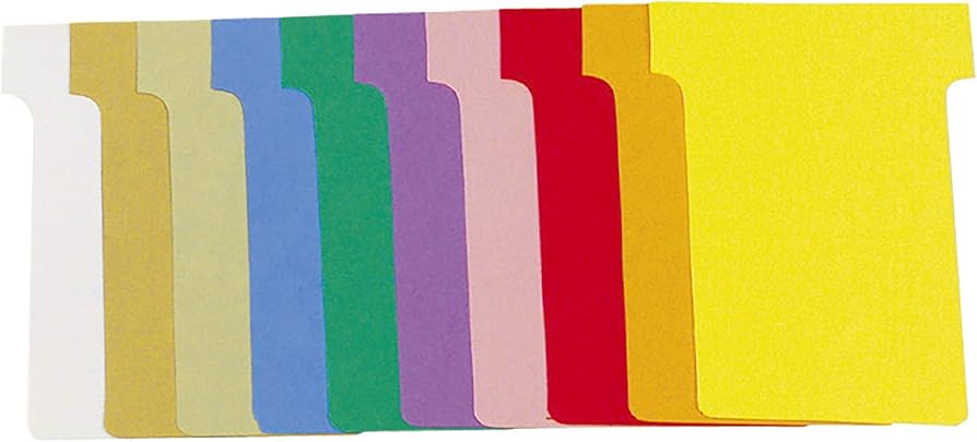 エクサコンプタ 1000 Tカード 45X53 - アソートカラー