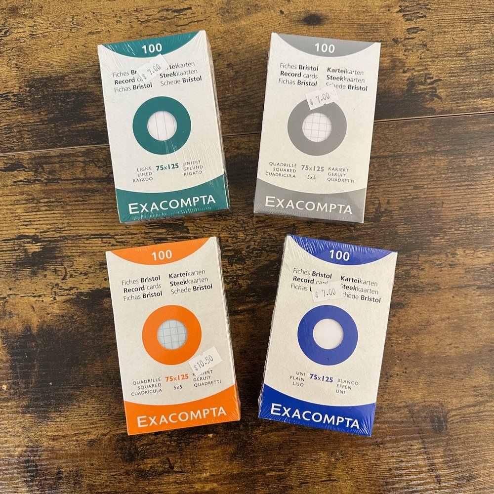 エクサコンプタ 1000 Tカード 45X53 - アソートカラー - 2