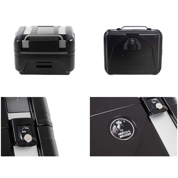 ヘプコ＆ベッカー 610289 00 01 トップケース ゴビ 42 ブラックエディション - 2