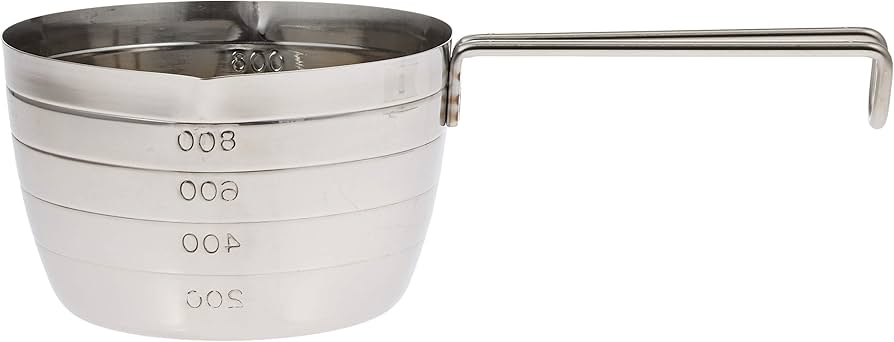 IKD 抗菌 18-8 湯煎用 計量カップ 1000cc - 2