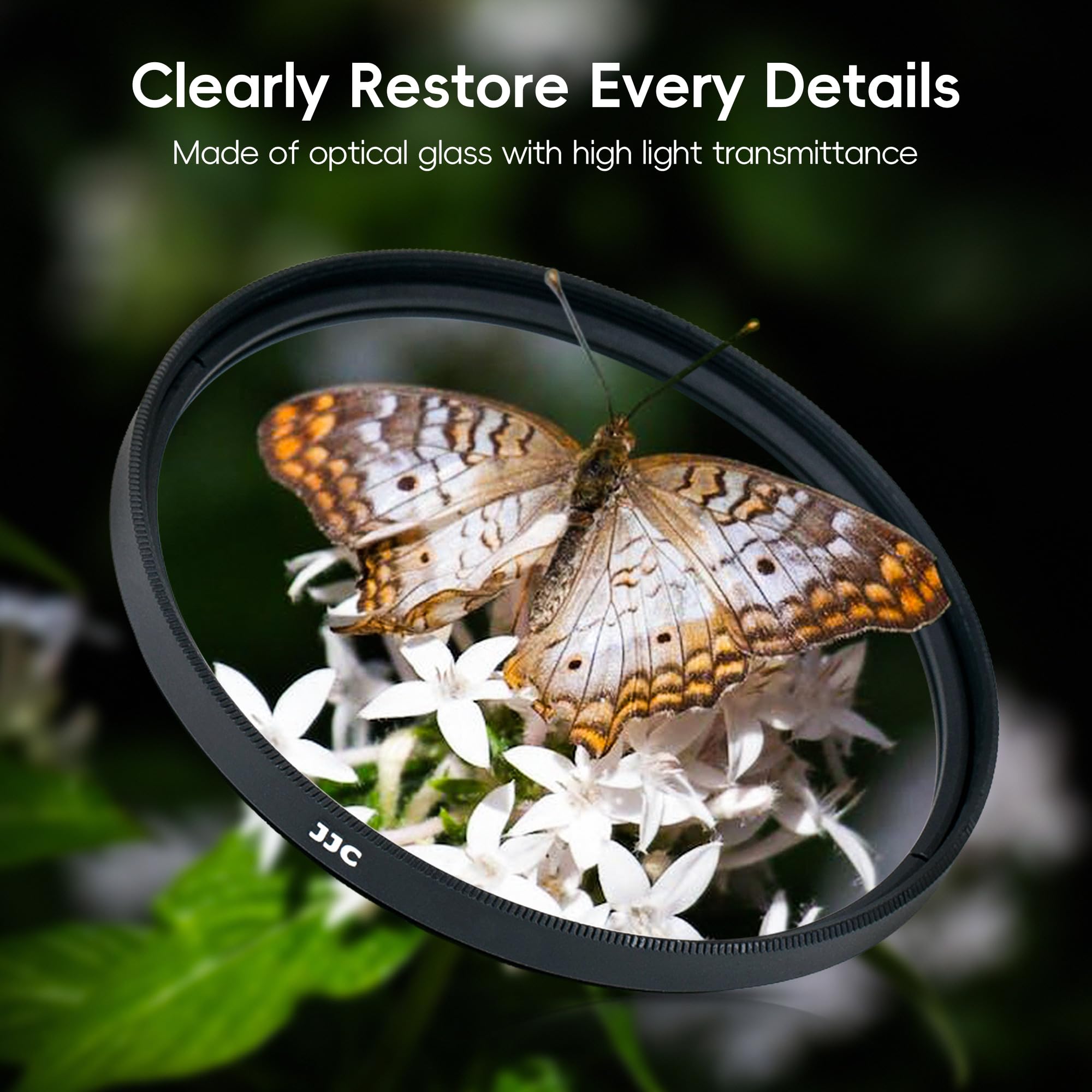 JJC 62mmクローズアップレンズフィルター +8 - 2