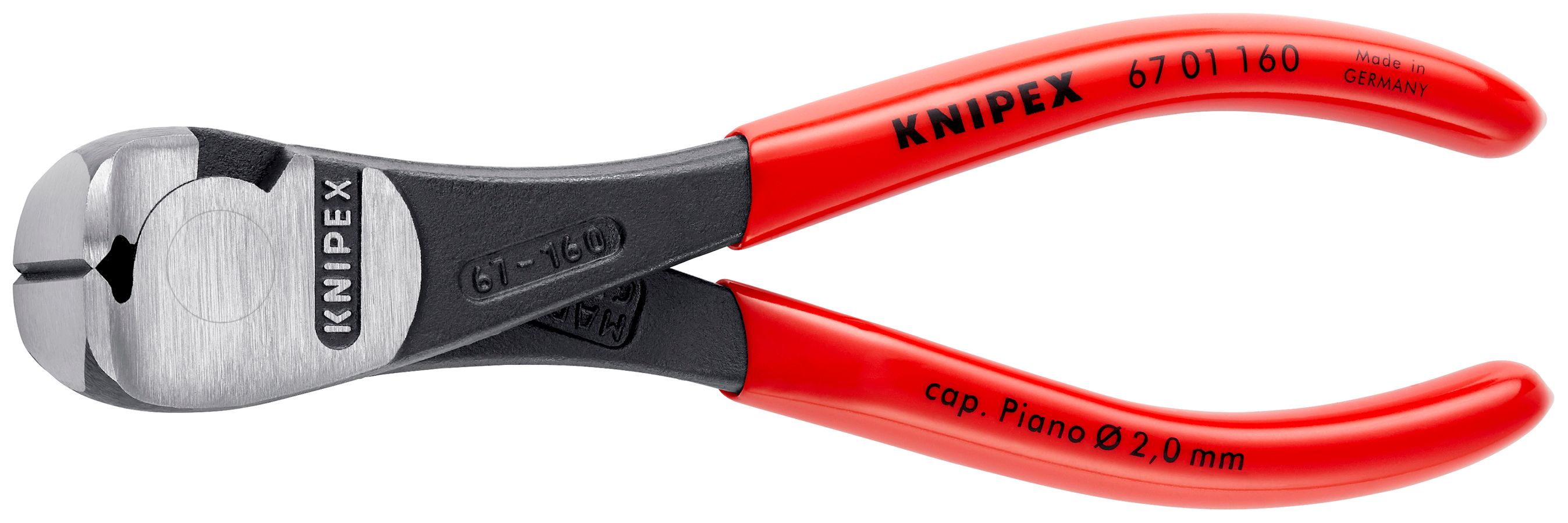 Knipex 67 01 160 ハイレバレッジエンドカッティングプライヤー - 2