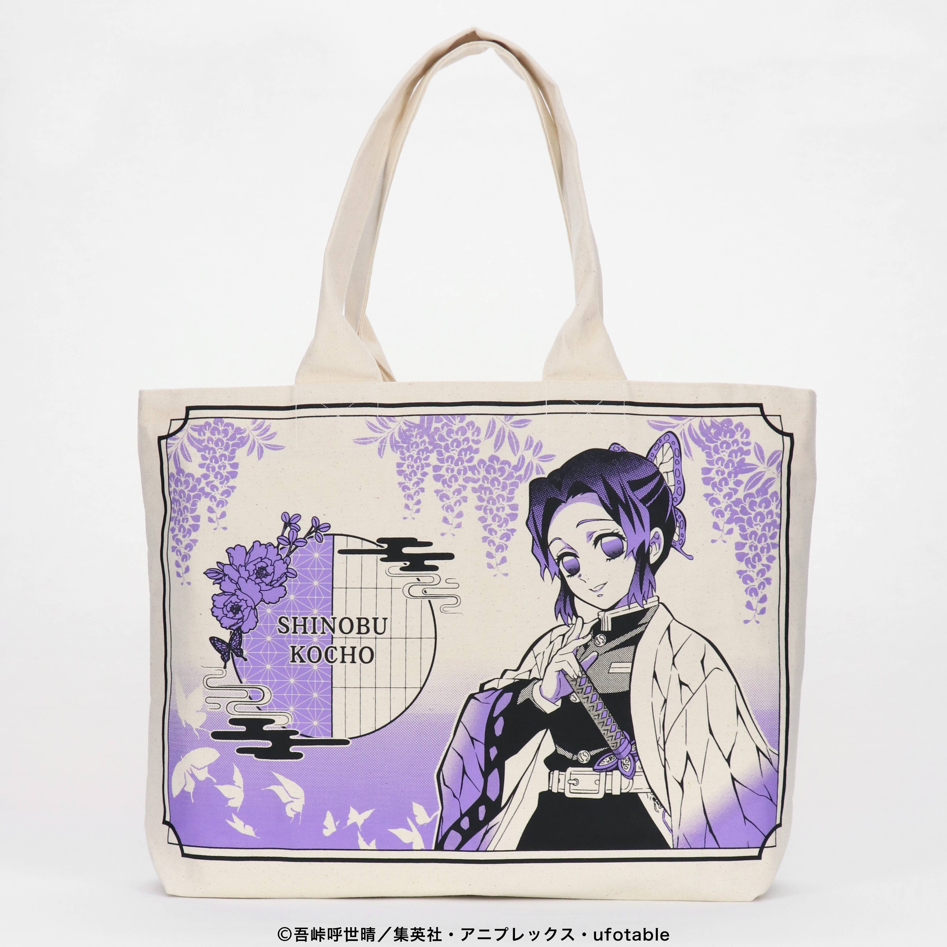 鬼滅の刃 トートバッグ 胡蝶しのぶ