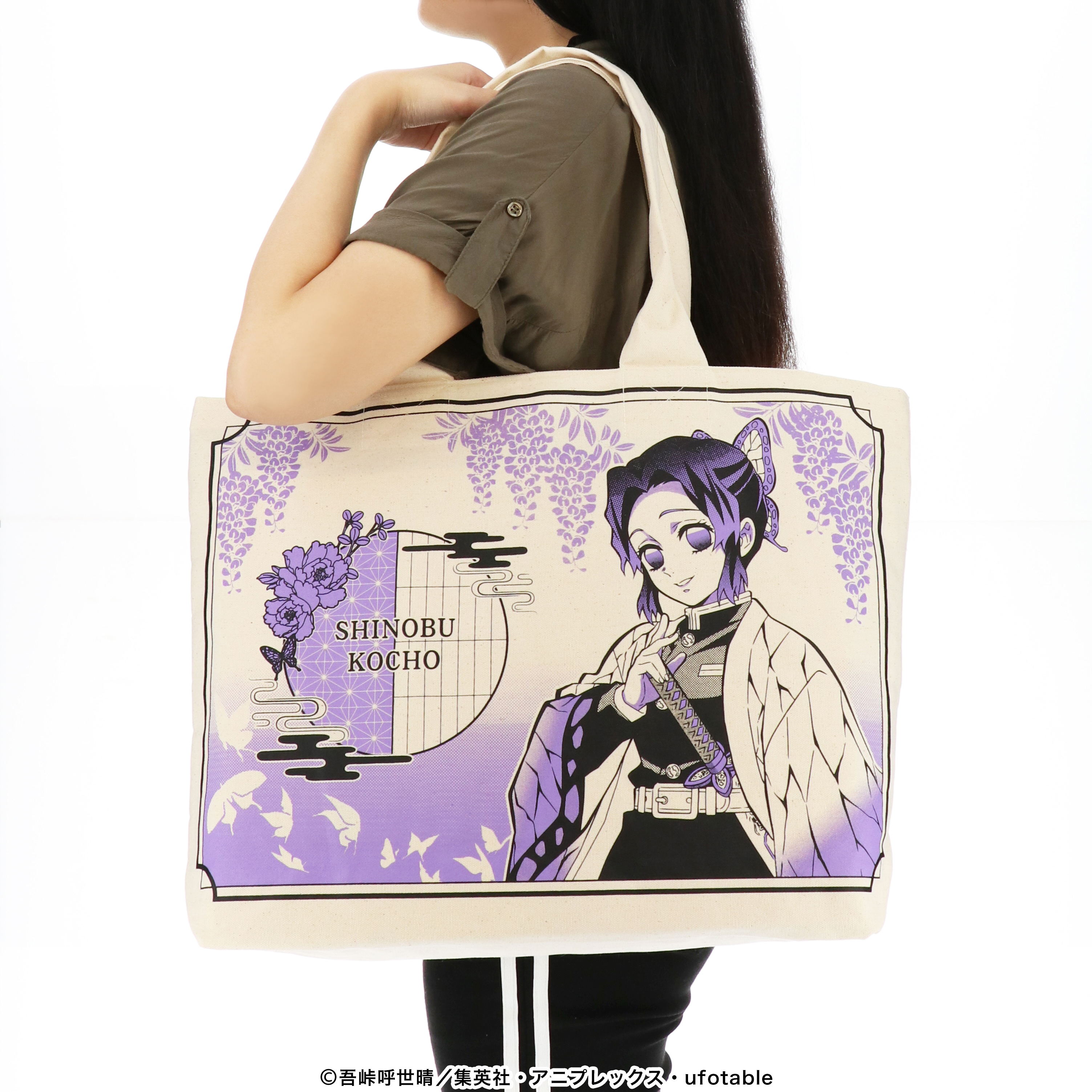 鬼滅の刃 トートバッグ 胡蝶しのぶ - 3