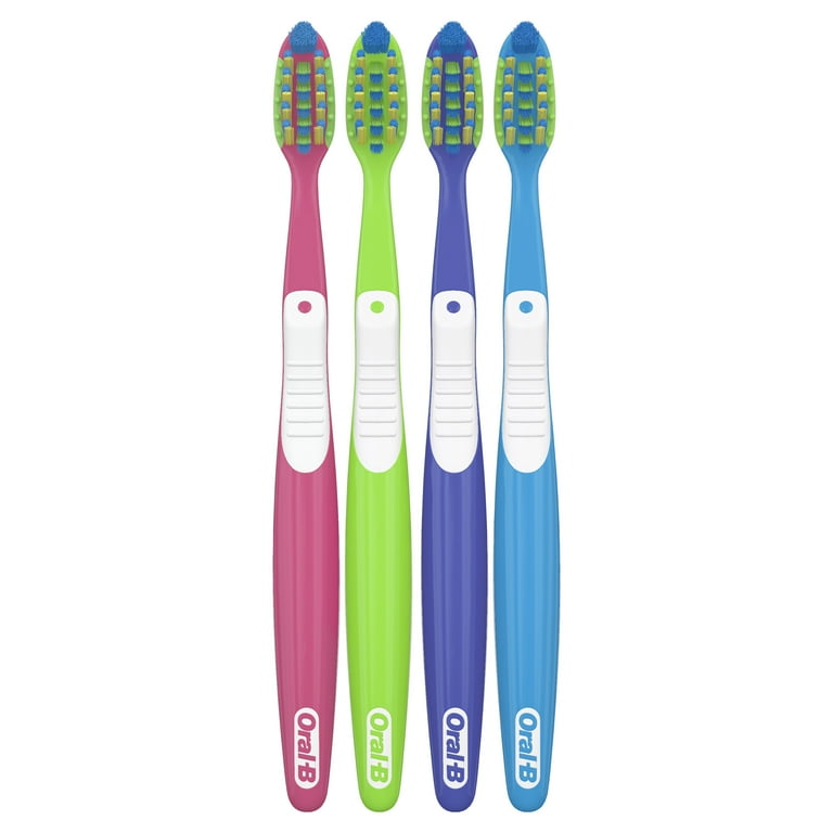 オーラルB クロスアクション バイタライザー 歯ブラシ ソフト 4本入り - 2