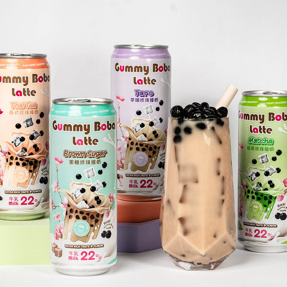 O'S GUMMY BOBA LATTE BROWN SUGAR - 2