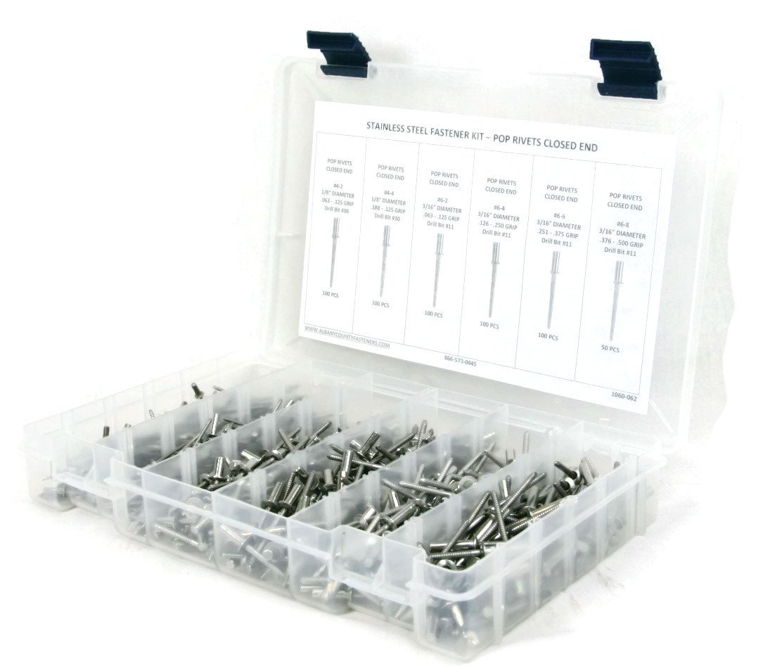 POP カレイナット/M6、板厚1.6ミリ以上、S6-15（500個入） - 2