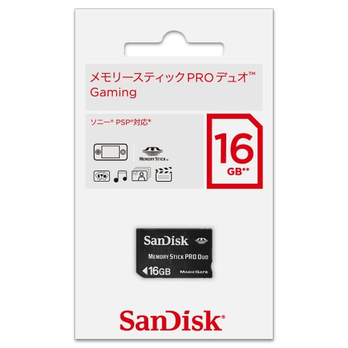 サンディスク メモリースティック PRO Duo Gaming 16GB
