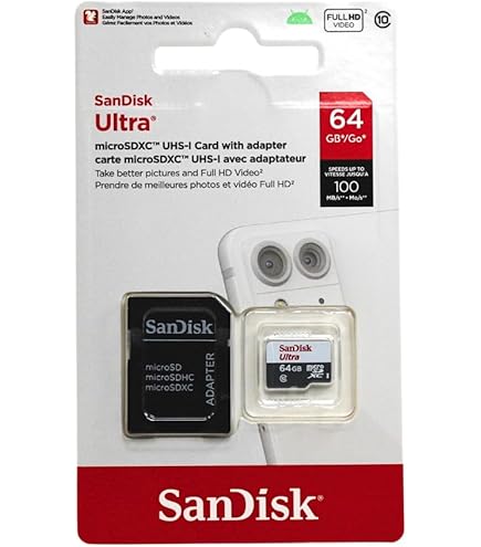 SanDisk microSDXC UHS-Iカード 64GB - 3