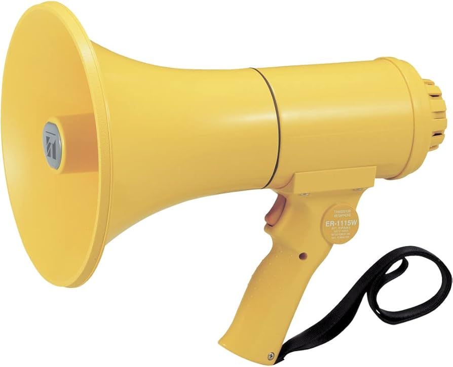 ＴＯＡ 防滴メガホン１５Ｗ ER-1115 - 2